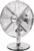 Bestron Tafelventilator DFT35CH met draaifunctie in retrostijl, hoogte 43 cm, ø 35 cm, 35 w, chroom online kopen