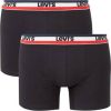 Levis Boxershorts Sprtswr Logo Boxer Brief 2P Zwart online kopen