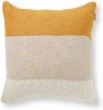 Malagoon Kussens Sunset knitted cushion yellow online kopen