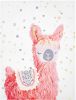 Beliani AFASSA Wanddecoratie voor kinderen roze online kopen