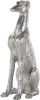 Beliani Greyhound Decofiguur zilver polyresin online kopen