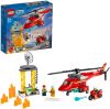 Lego 60281 City Reddingshelikopter Creatief Speelgoed met Minifiguren van Motorfiets, Brandweerlieden en Piloot online kopen