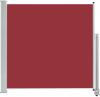 VidaXL Tuinscherm uittrekbaar 160x300 cm rood online kopen