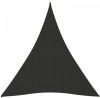 VidaXL Zonnescherm driehoekig 3x4x4 m oxford stof antracietkleurig online kopen