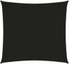 VidaXL Zonnescherm vierkant 3, 6x3, 6 m oxford stof zwart online kopen