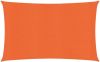 VIDAXL Zonnezeil 160 g/m&#xB2, 2x4 m HDPE oranje online kopen