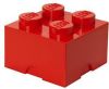 LEGO Set van 4 Opbergbox Brick 4, Rood online kopen