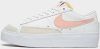 Nike Blazer Low Platform Damesschoen White/Summit White/Black/Pink Glaze Dames online kopen