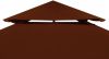 VIDAXL Prieeldak 2 laags 310 g/m&#xB2, 3x3 m terracottakleurig online kopen