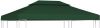 VIDAXL Vervangend tentdoek prieel 310 g/m&#xB2, 3x4 m groen online kopen