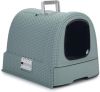 Curver Kattenbak met kap 51x38x39, 5 cm antraciet 400460 online kopen