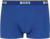 Hugo Boss Boxershorts Trunk 3P Power Donkerblauw online kopen