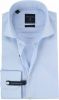 Profuomo Lichtblauwe Klassiek Overhemd Haisey Twill Shirt Extra Long Sleeve online kopen