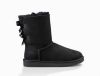 Ugg Bailey Bow II Boot voor Dames in Black,, Shearling online kopen