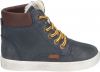 Develab 41855 hoge nubuck sneakers donkerblauw online kopen