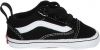 Vans Old Skool Crib Black White Baby schoenen online kopen