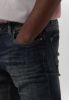 Purewhite Donkerblauwe Slim Fit Jeans #the Jone Skinny Fit Jeans With Allover Damgaing Spots online kopen