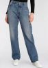 Levi's Beauty mid waist loose fit jeans met medium wassing online kopen