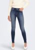 Only Ankle jeans ONLBLUSH MID SK ANK RAW DNM´ online kopen