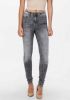 ONLY high waist skinny jeans ONLPAOLA medium grey denim online kopen