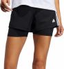 Adidas Performance Short PACER 3 STREPEN WOVEN TWO IN ONE online kopen
