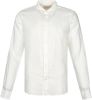 Scotch and Soda Tops REGULAR FIT Garment dyed linen shirt with sleeve roll up Wit online kopen