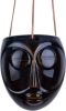 Present time Bloempot Hangend Mask Donker Bruin 16, 5x13, 6x17, 9cm online kopen