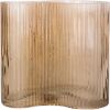 Present Time Decoratieve objecten Vase Allure Wave glass Sand online kopen