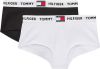 Tommy Hilfiger Shorty boxershorts met logoband in 2 pack online kopen