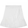 Alix the Label Gebroken Wit Minirok Woven Bull Linen Lyocell Skirt online kopen