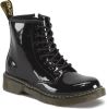 Dr Martens Dr. Martens 1460 Patent Kleuter/Tiener leren veterboots zwart online kopen