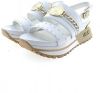 Liu Jo Platform Sandals With Jewel Chain , Wit, Dames online kopen