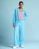 Pom Amsterdam Blauwe Pantalon Pants 7157 online kopen