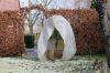 Nature Winterafdekhoes met rits 70 g/m2 beige 200 x 200 cm online kopen