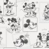 Noordwand Kids At Home Behang Mickey And Minnie Schets Zwart En Wit online kopen