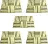 VidaXL 30 st Terrastegels 50x50 cm FSC hout groen online kopen