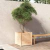 VidaXL Plantenbak 60x60x60 cm massief grenenhout online kopen
