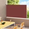 VidaXL Tuinscherm uittrekbaar 180x300 cm bruin online kopen