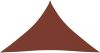 VidaXL Zonnescherm driehoekig 5x5x6 m oxford stof terracottakleurig online kopen