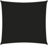 VidaXL Zonnescherm vierkant 3, 6x3, 6 m oxford stof zwart online kopen