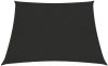 VIDAXL Zonnezeil 160 g/m&#xB2, 3/4x2 m HDPE zwart online kopen