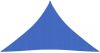 VIDAXL Zonnezeil 160 g/m&#xB2, 3x3x4, 2 m HDPE blauw online kopen