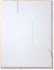HKliving Schilderij Relief Art White A 83 x 63 x 4 online kopen