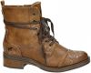 Mustang rits- & gesloten boots cognac online kopen